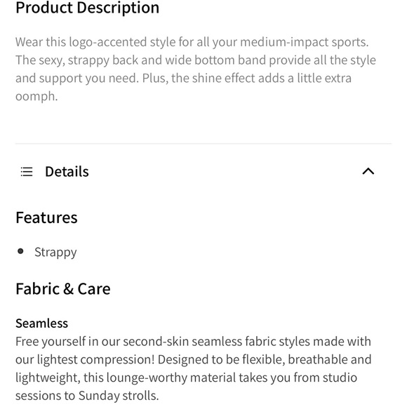 LOT/BUNDLE of 5 Fabletics Poppy Bra II - Picture 6 of 6